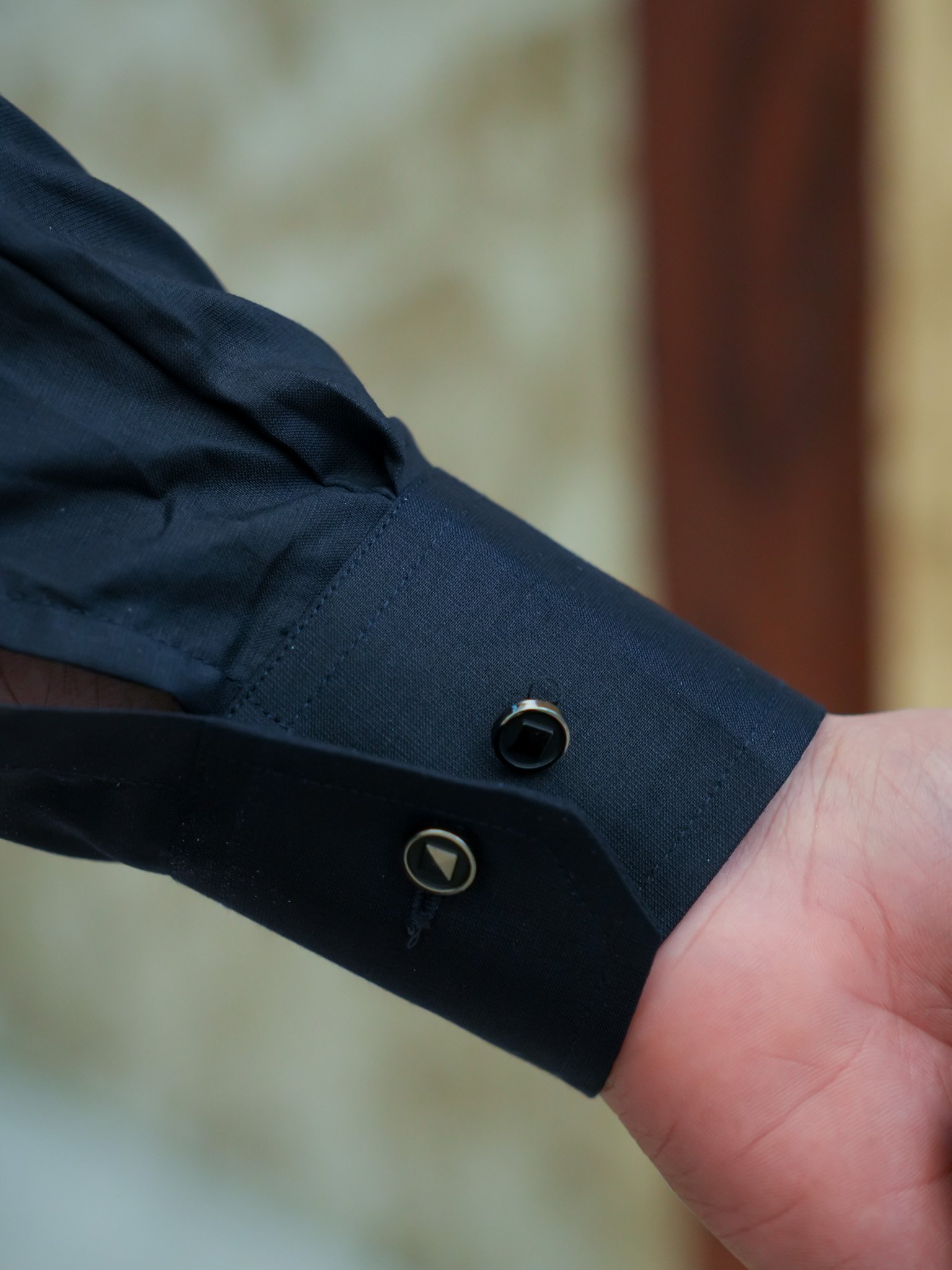 EW-100 - Navy Blue Kameez Shalwar - Image 9