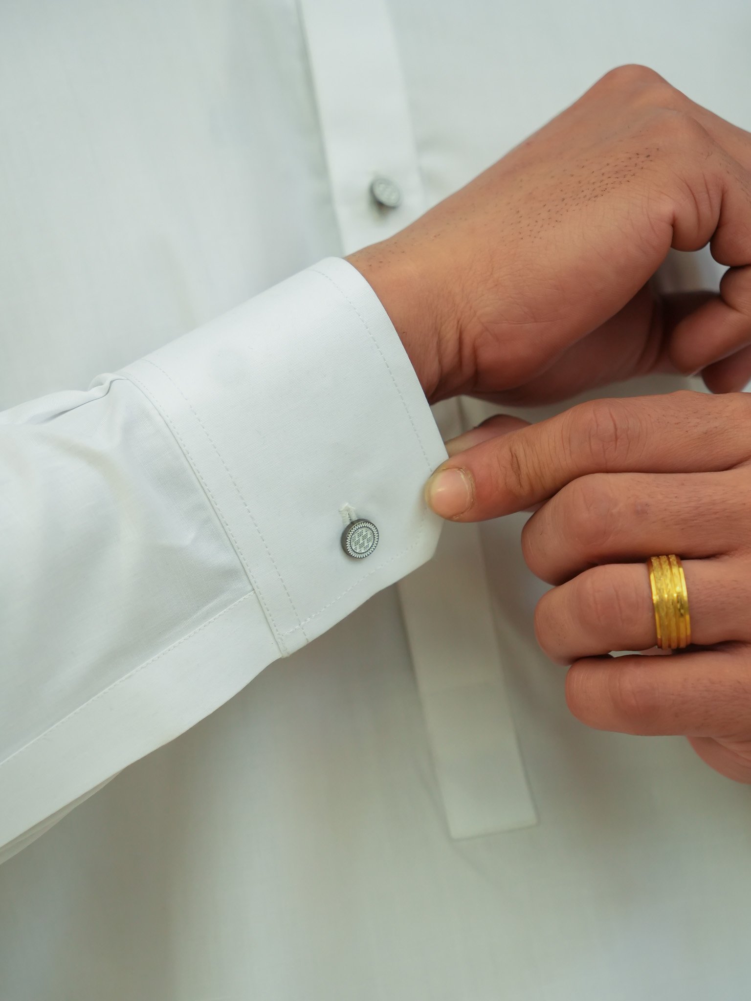 EW-102 - White Soft Cotton Kameez Shalwar - Image 5