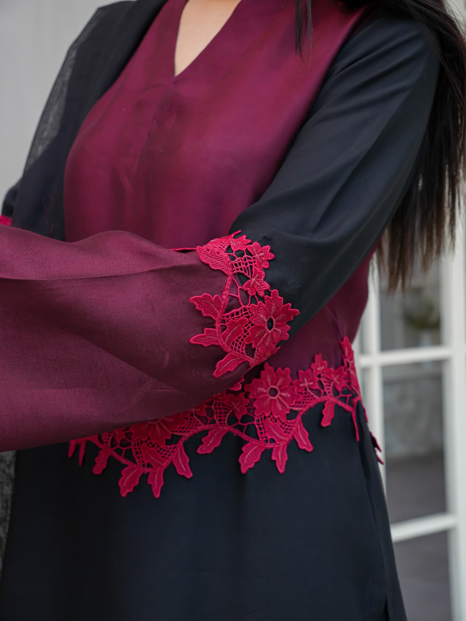 EW-108 - Cotton Silk Stitched 3 Pcs - Image 7