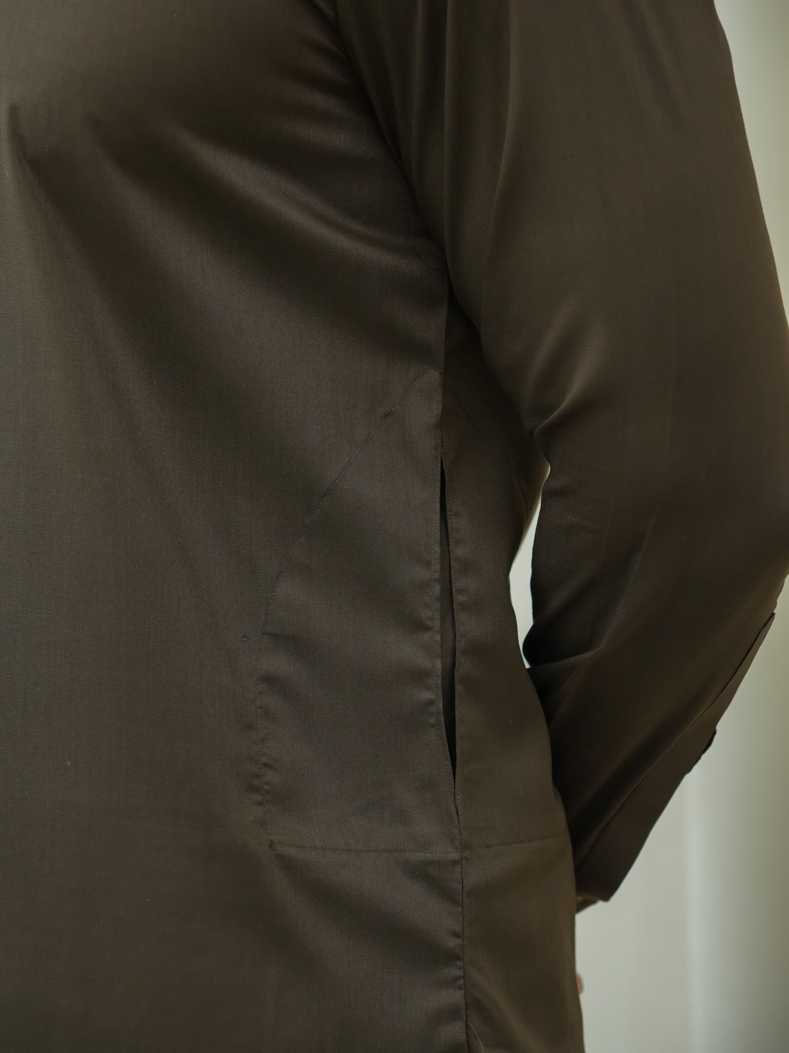 EW-99 - Military Brown Kameez Shalwar - Image 6